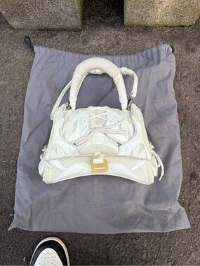 Balenciaga glow in the dark shoe bag